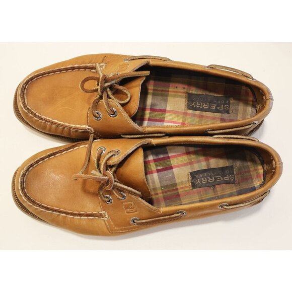Sperry Topsiders Brown 8.5 Boat Deck Shoes - Picture 1 of 5